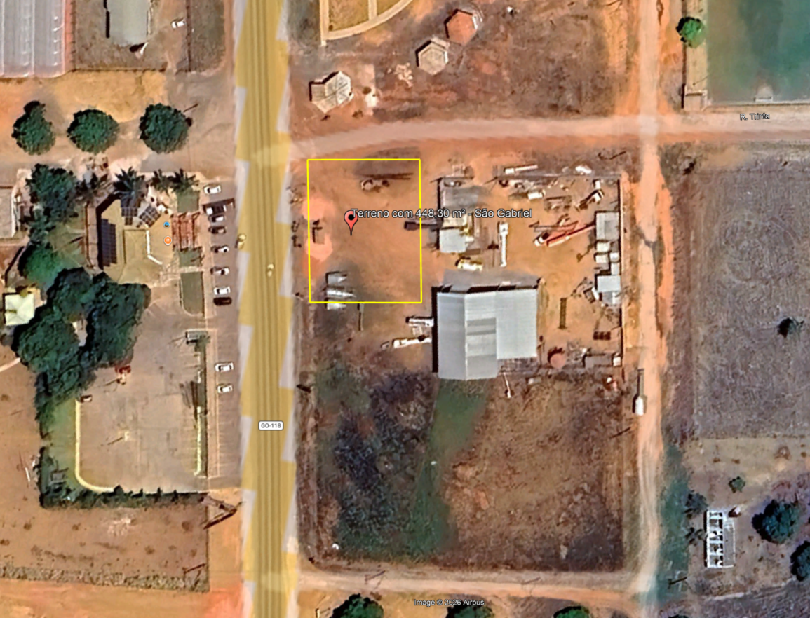 Terreno com 448,30 m² - São Gabriel