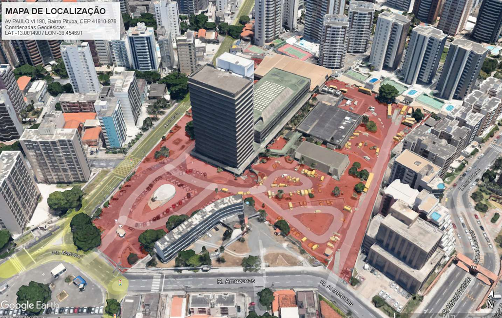 Prédio Comercial com 41.947,00 m² - Pituba