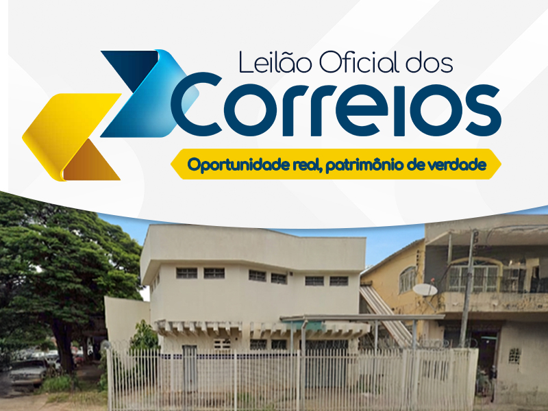 LEILÃO CONVENCIONAL CORREIOS COM 12 IMÓVEIS! 